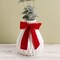 Velvet Ribbon for Gift Wrapping Red Handmade Fringe Ribbons for Crafts Bouquet Christmas Decorations 2 Rolls 1 1/2 Inch x 2 Yd (4 Yards Total)